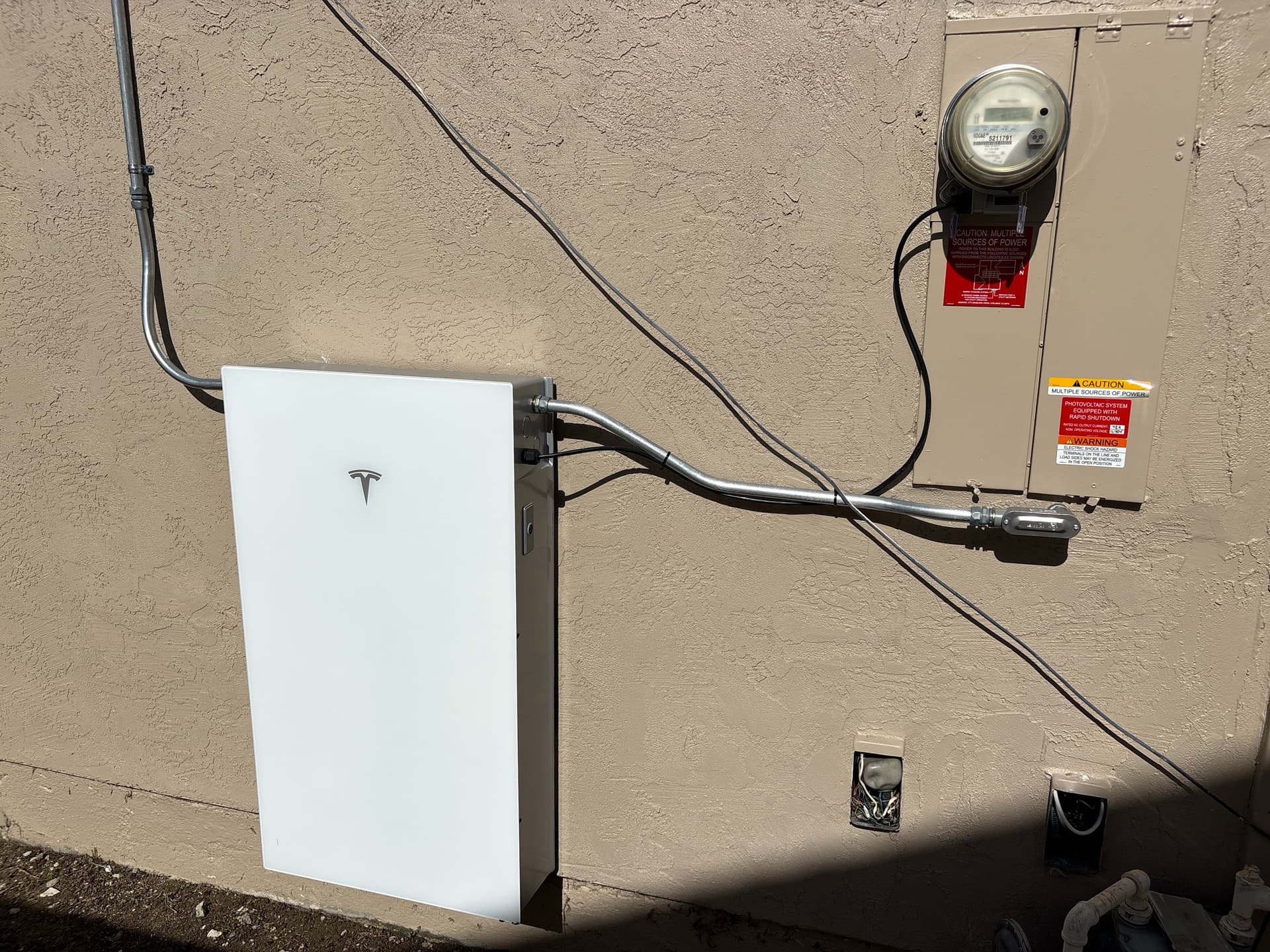 Battery install day