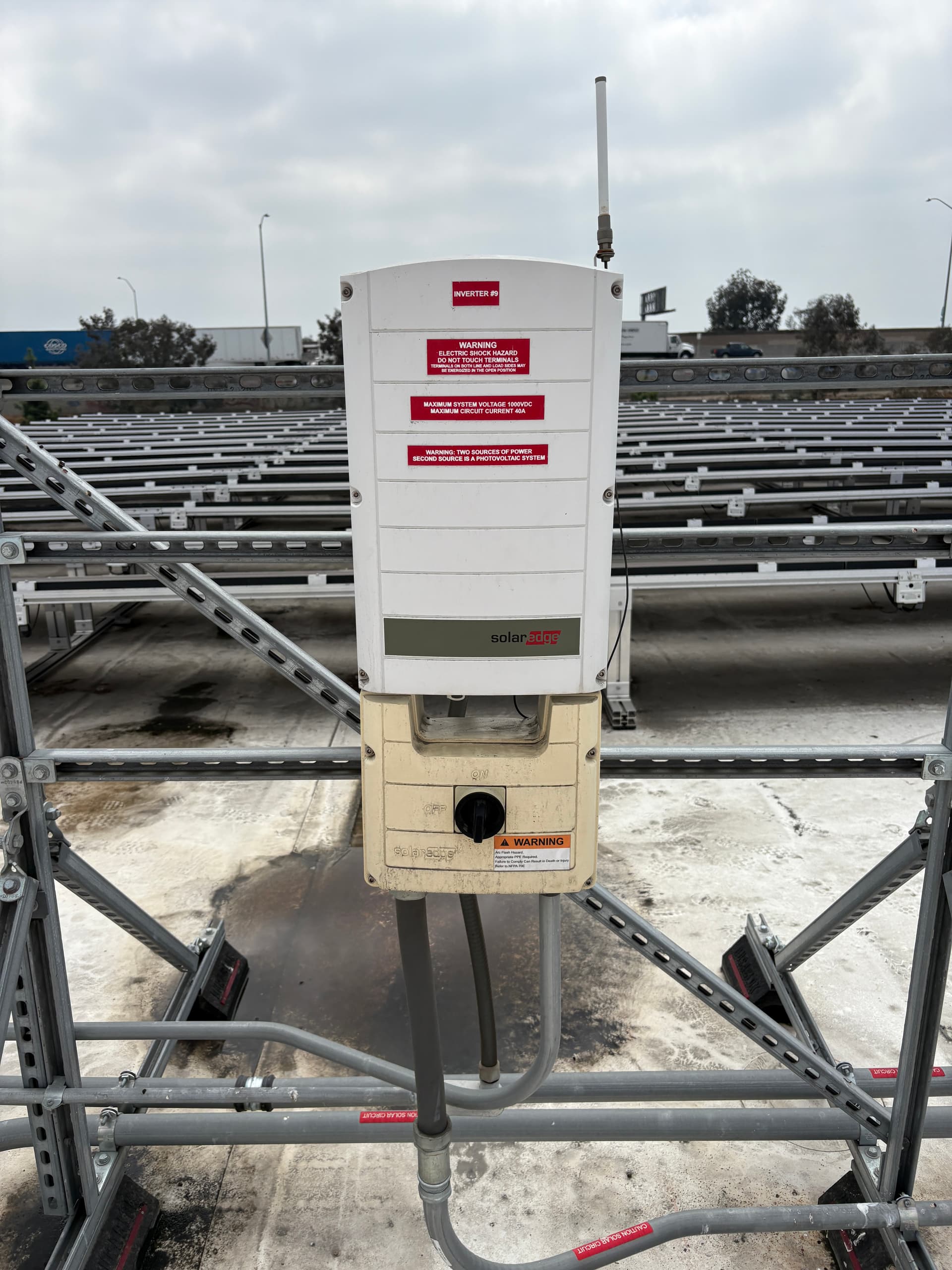 Commercial solar installation San Diego