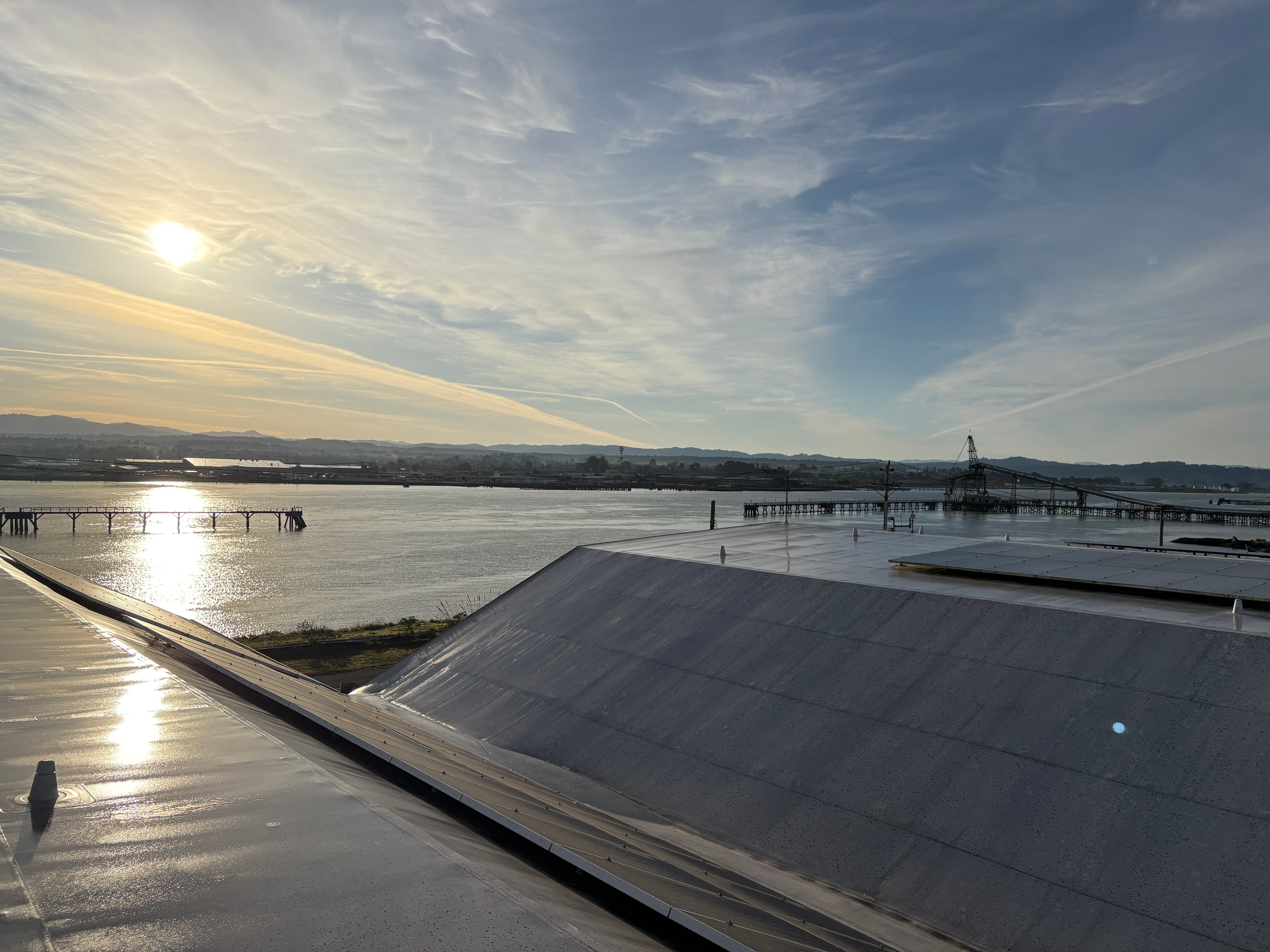 Commercial solar install
