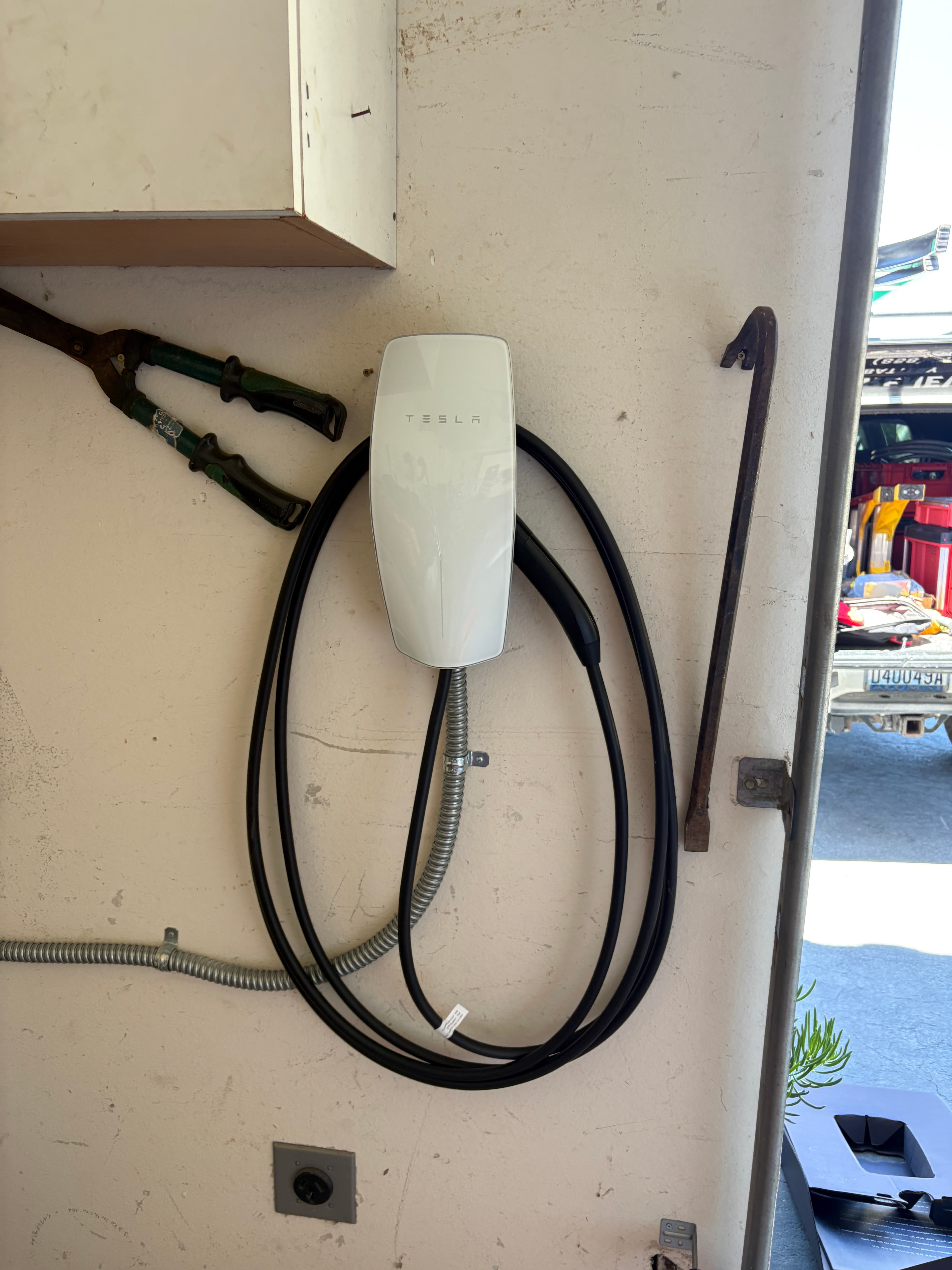EV charging station installation