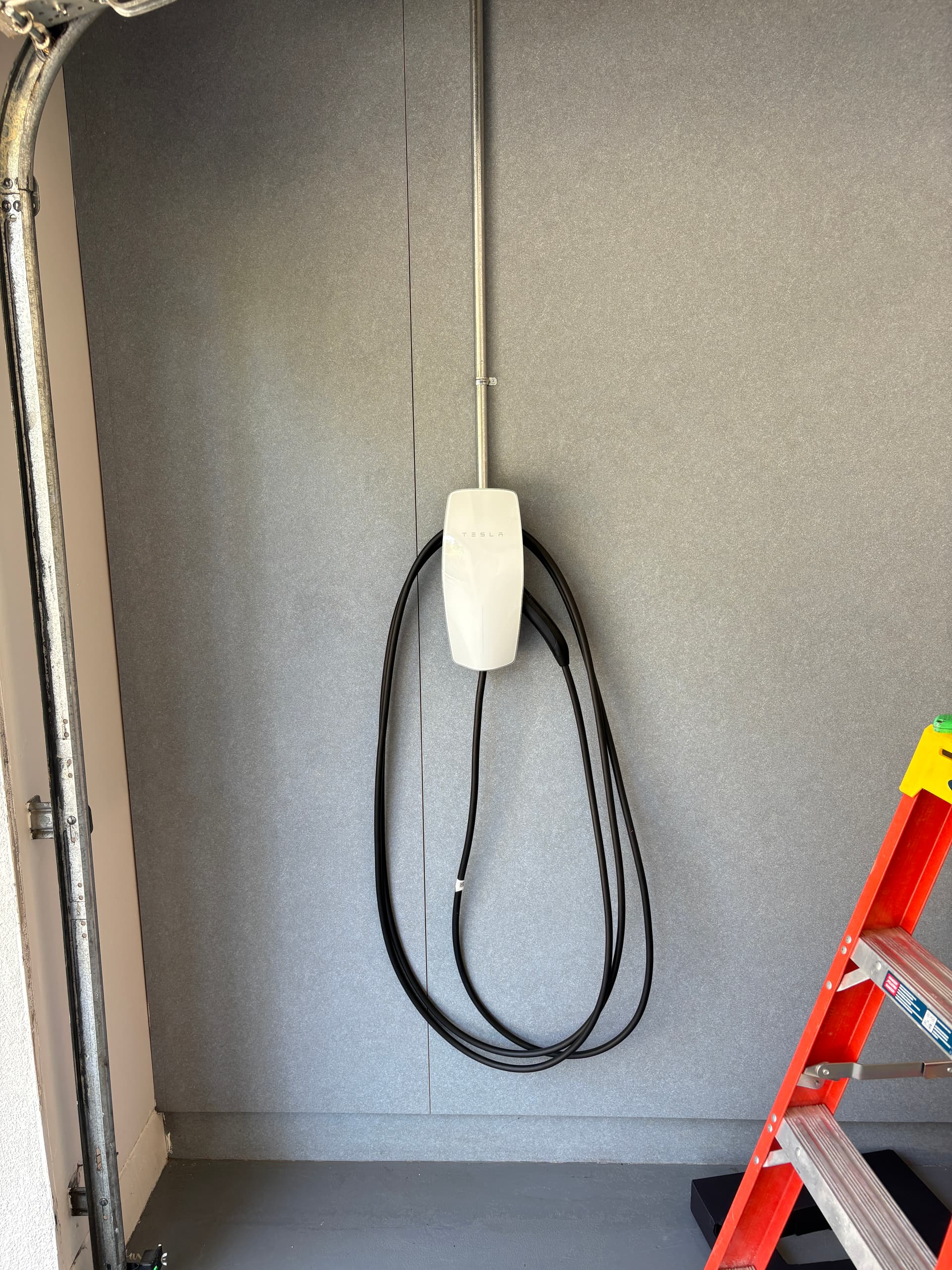 EV charger commissioned and ready