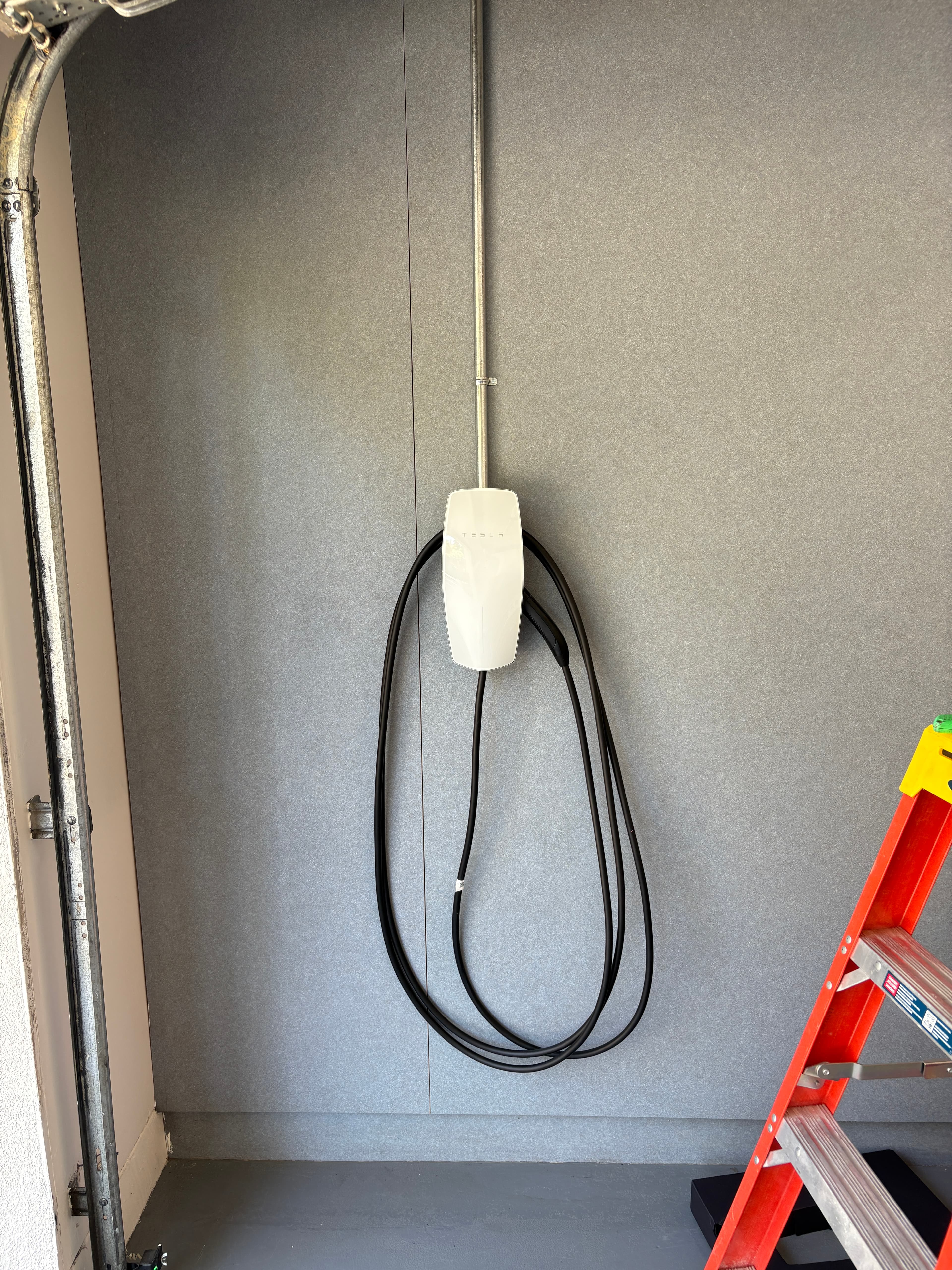 EV charger commissioned and ready