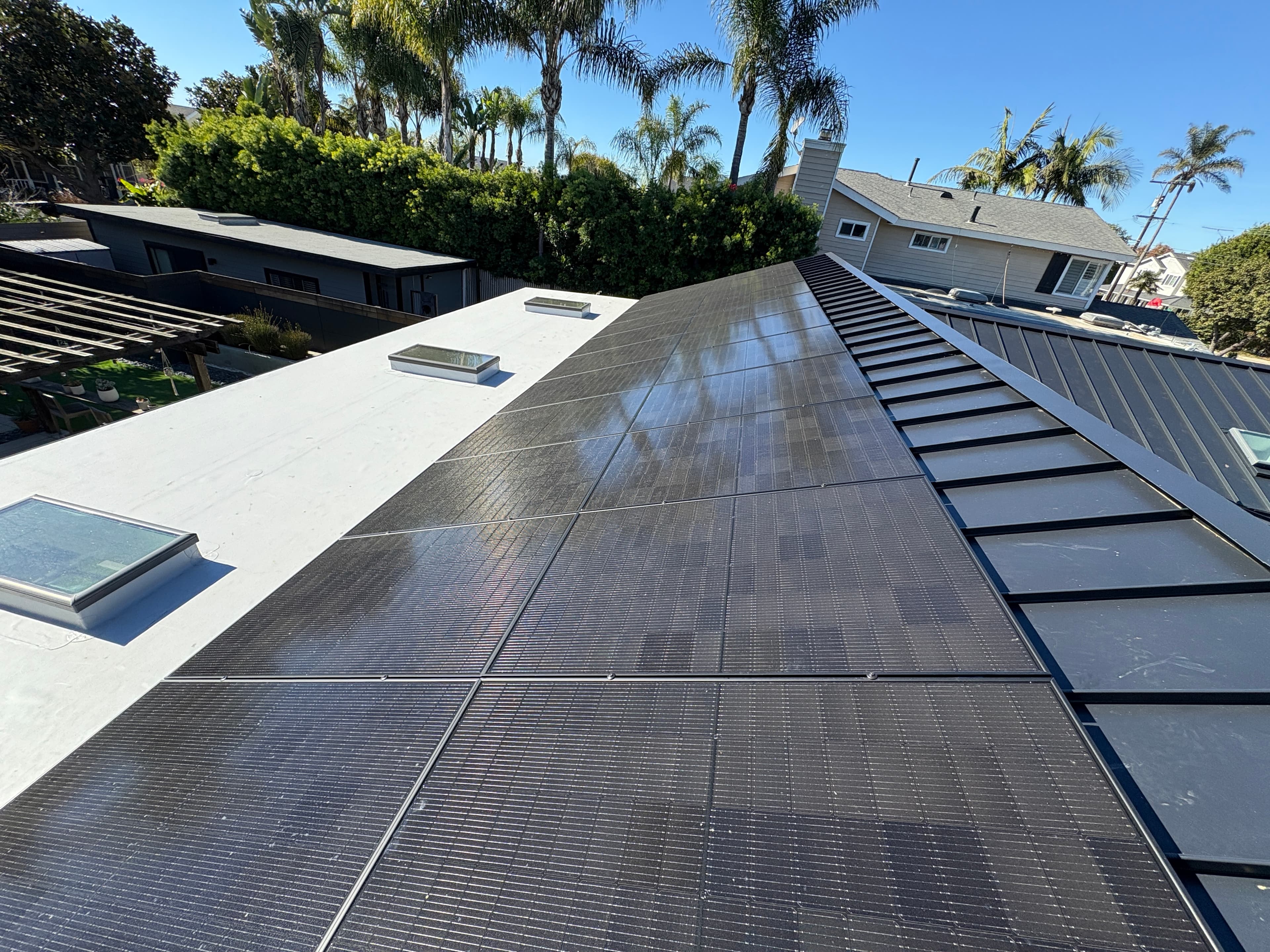 RCH team completing solar install